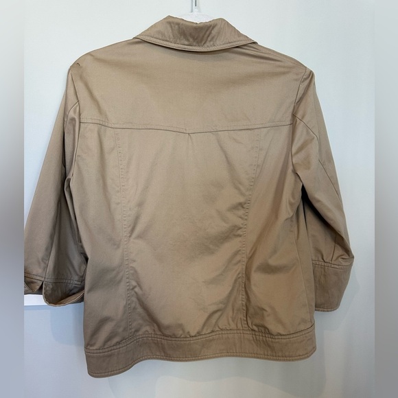 Tribal Beige Tan Jacket size 6 NWOT - Picture 8 of 9